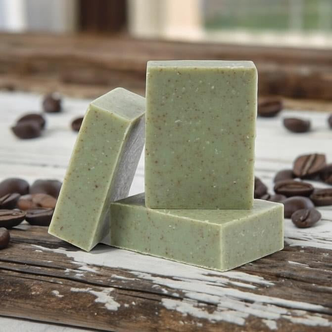 Green Tea Scrub Bar Soap